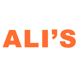 Ali's Chippery and Curry House logo.